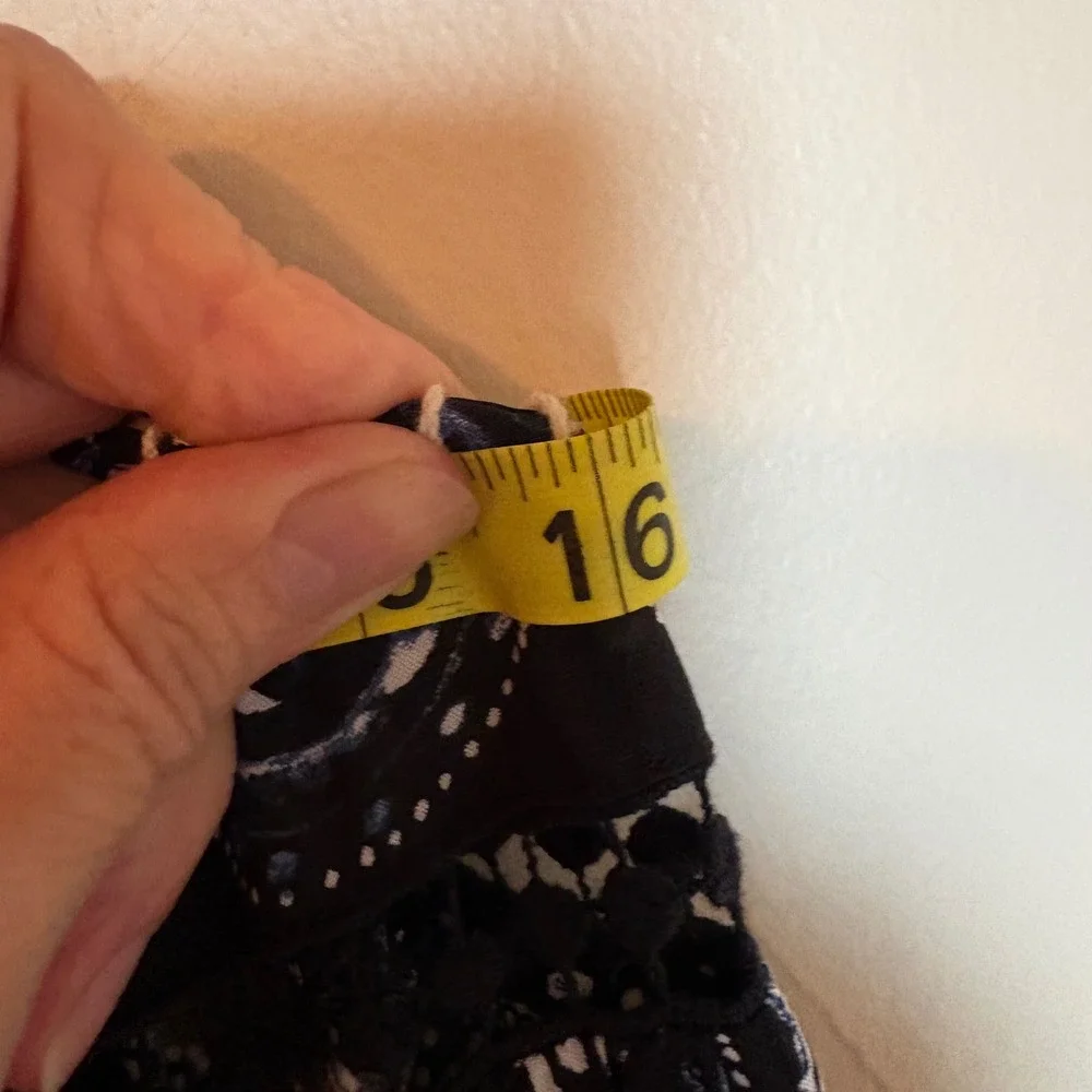 Red Carter Black Navy Paisley Tiered Halter Maxi Dress with Pockets XS - Picture 13 of 16